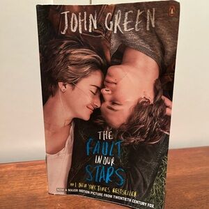 “The Fault in Our Stars” paperback by John Green